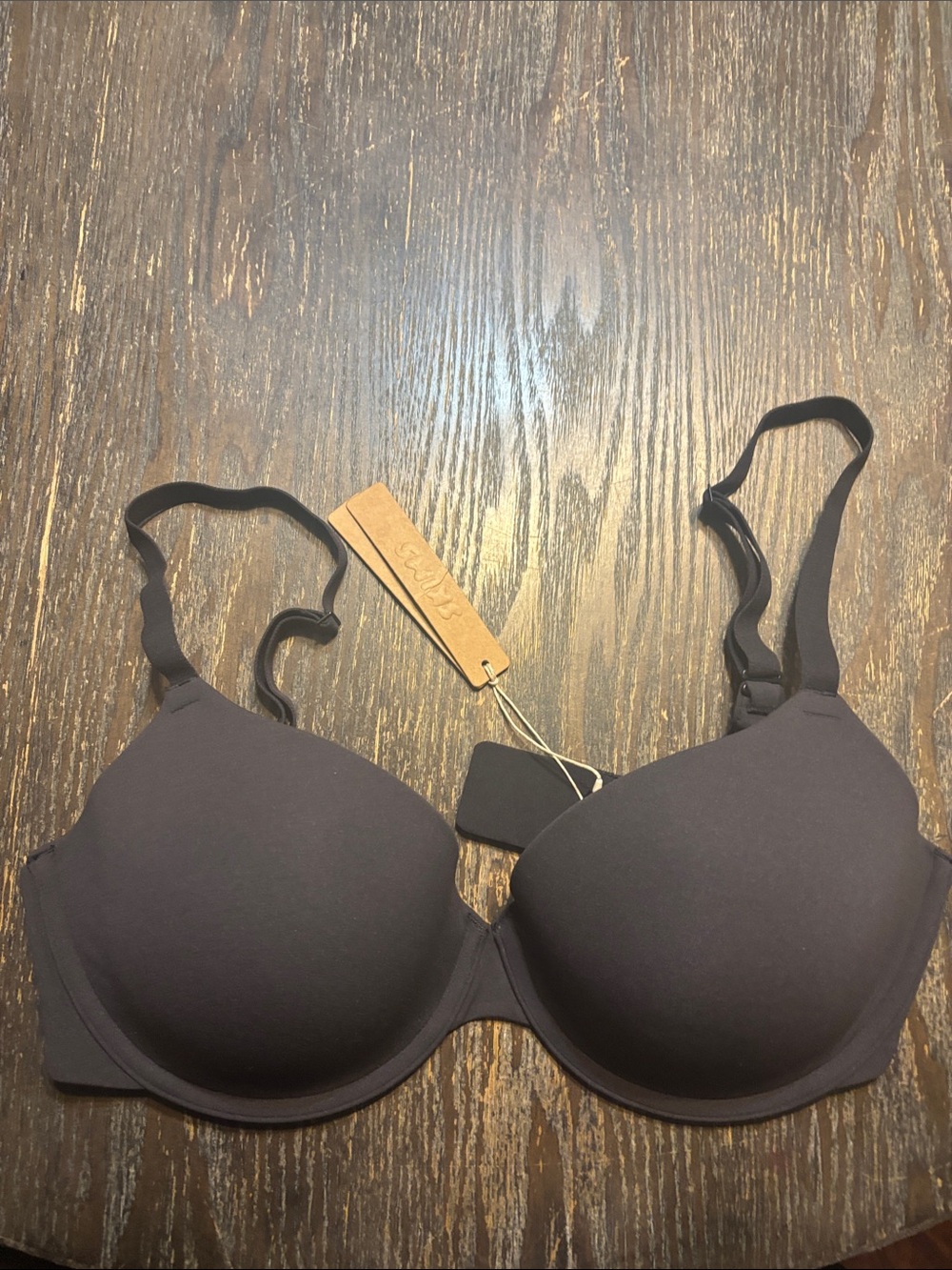 SKIMS Fits everybody onyx 34DD T-Shirt Bra NWT